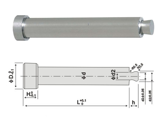 As peças plásticas da modelagem por injeção de Rlr Rht derrubam o tipo Pin do extrator do Sprue