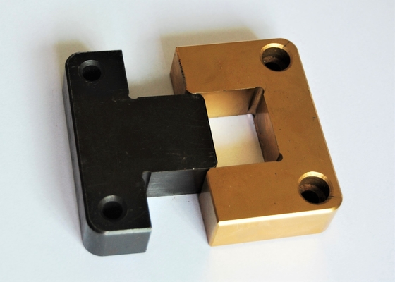 TiN Square Mold Interlocks, peças do molde do bloqueio do atarraxamento do preto do óxido
