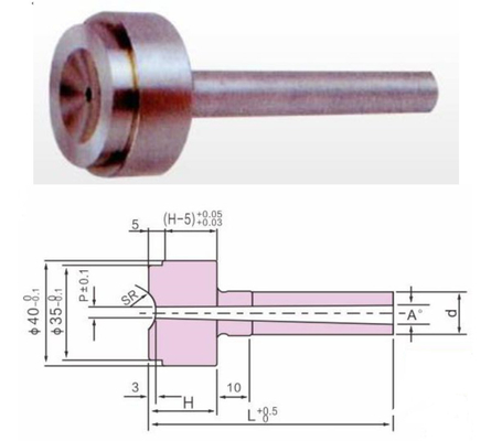 Luva da flange de Ingate que cobre SKD11 o RUÍDO, bucha do Sprue do B
