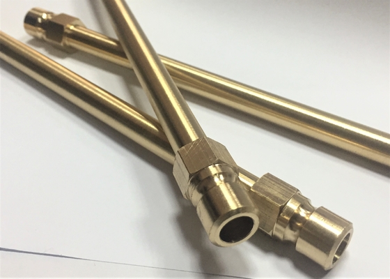 Bocal de bronze do adaptador da mangueira de fogo do bocal da extensão com as peças do molde do DME da linha de BSP NPT