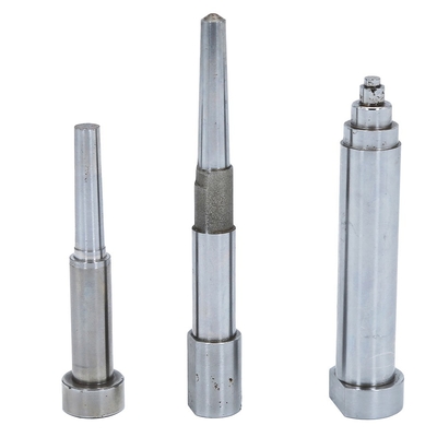 Processamento CNC de núcleo de injecção de pinos de aço / alumínio / plástico