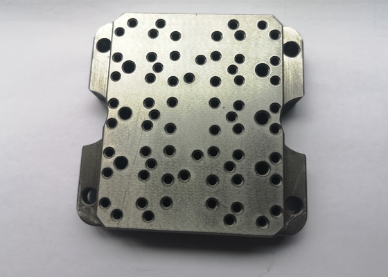 As peças de trituração de alumínio de bronze Chrome do CNC níquel o chapeamento de limpar com jato de areia